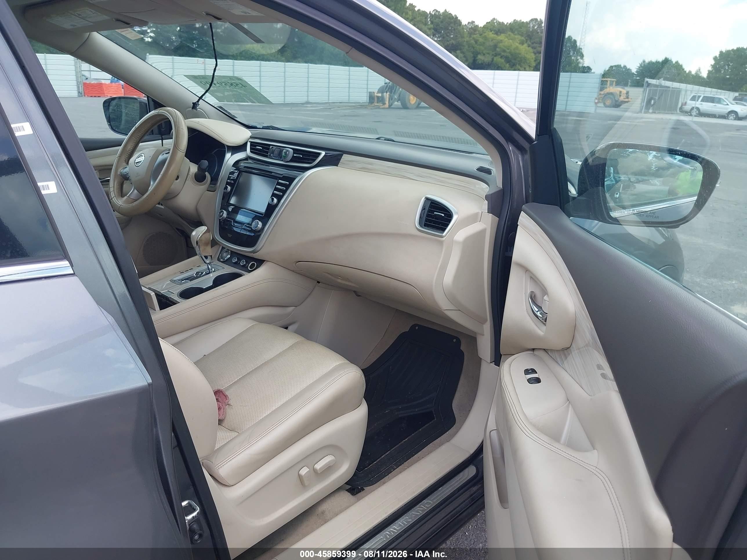 2015 Nissan Murano Platinum Gray vin: 5N1AZ2MG3FN222312