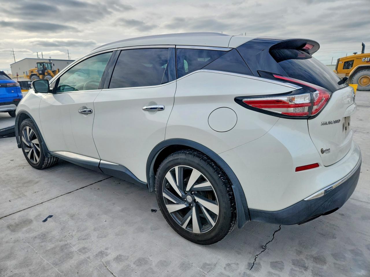 2015 Nissan Murano Platinum White vin: 5N1AZ2MG3FN250501