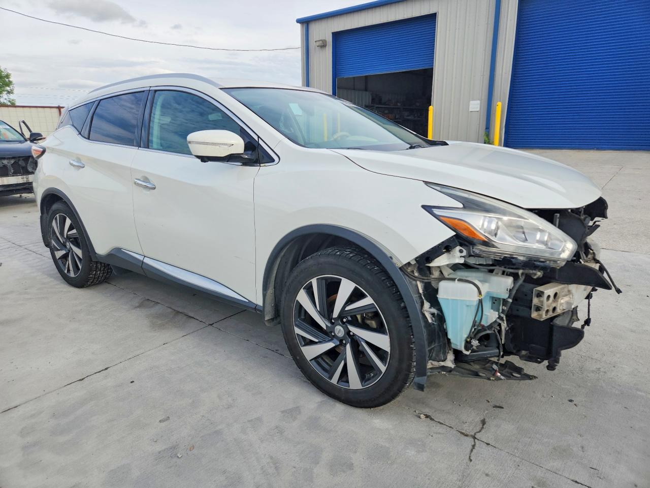 2015 Nissan Murano Platinum White vin: 5N1AZ2MG3FN250501