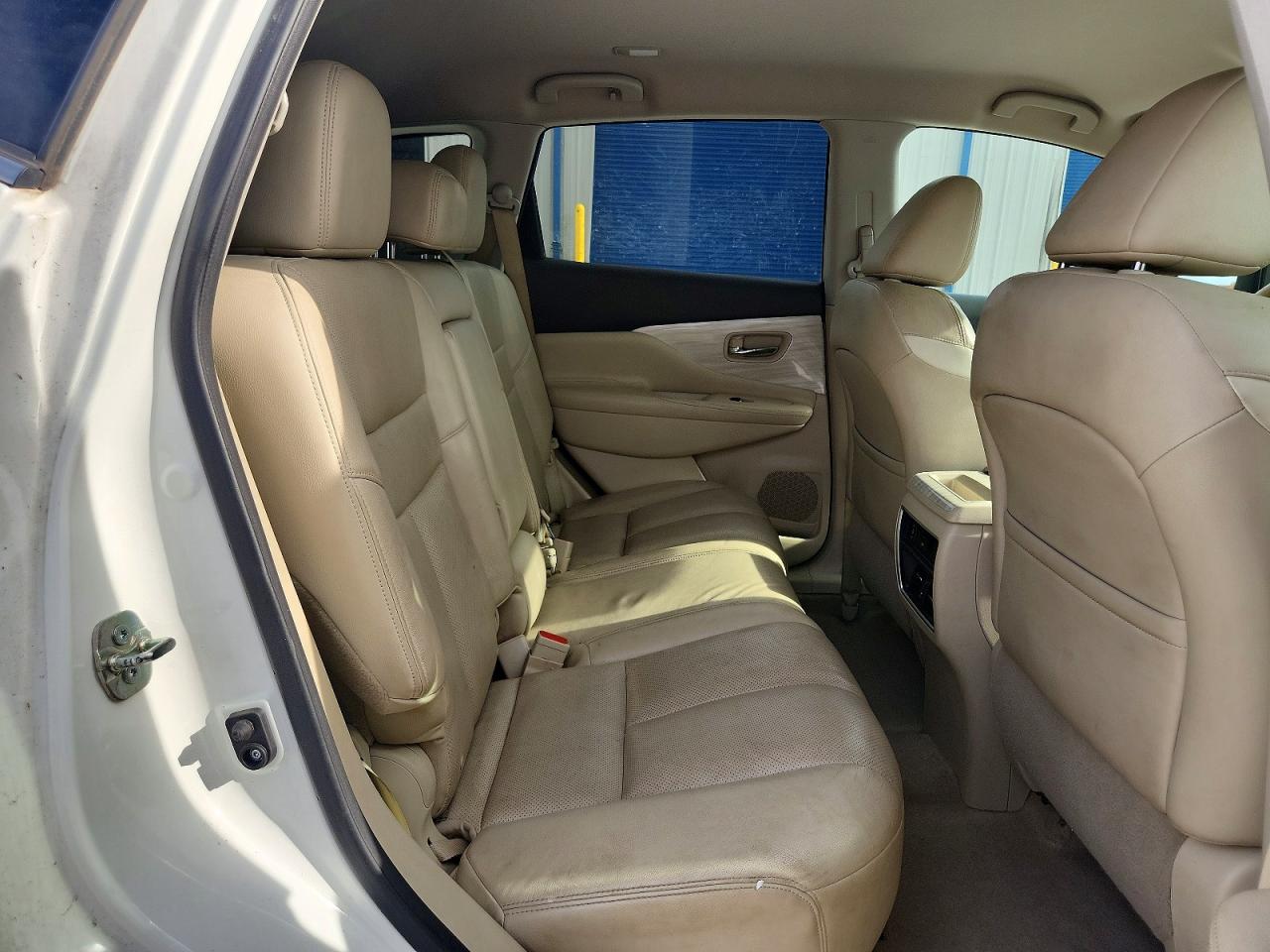 2015 Nissan Murano Platinum White vin: 5N1AZ2MG3FN250501
