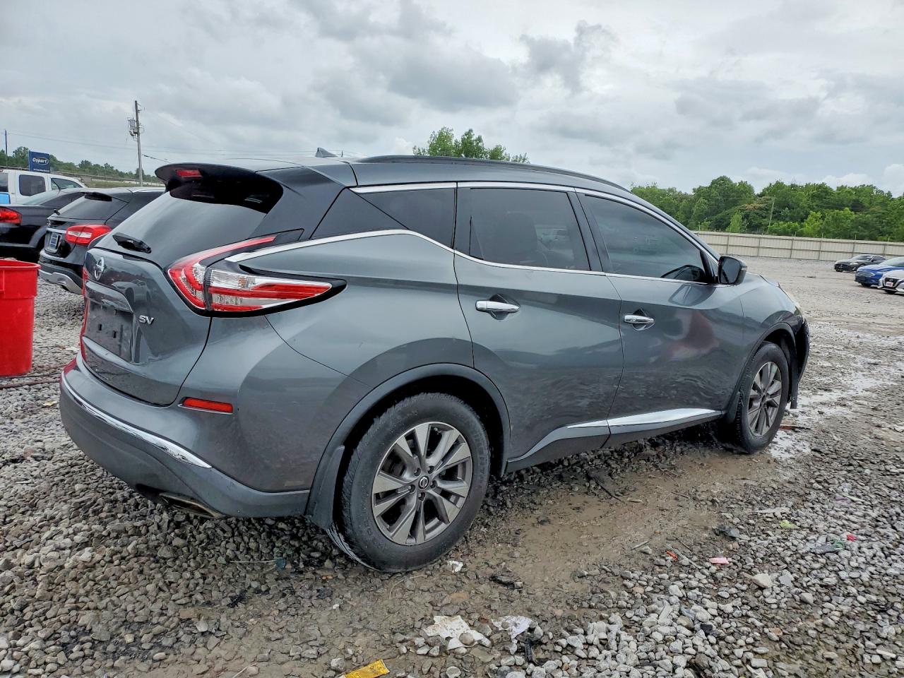 2015 Nissan Murano Sv Gray vin: 5N1AZ2MG3FN251969