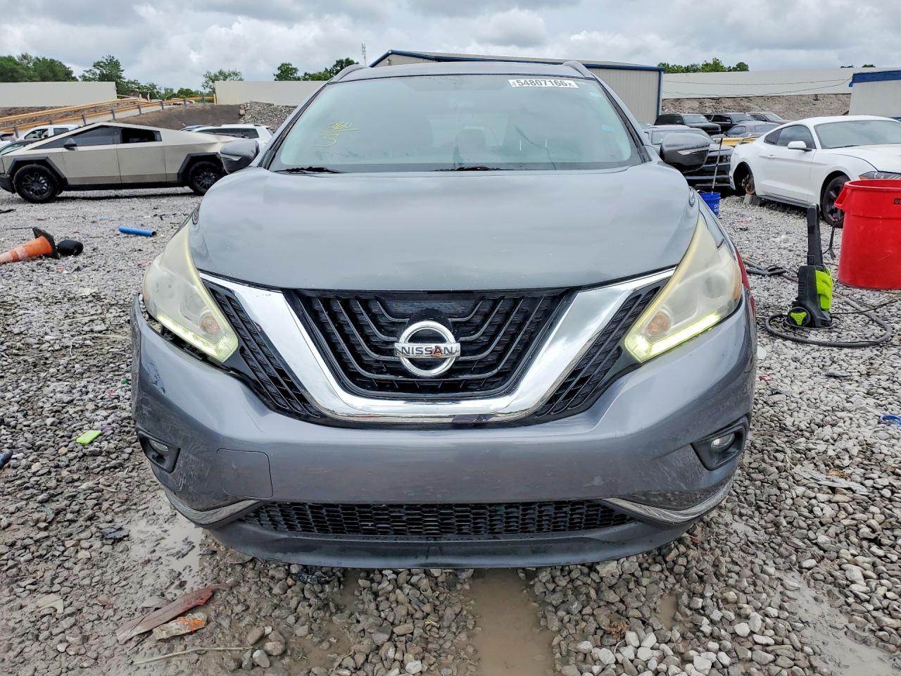 2015 Nissan Murano Sv Gray vin: 5N1AZ2MG3FN251969