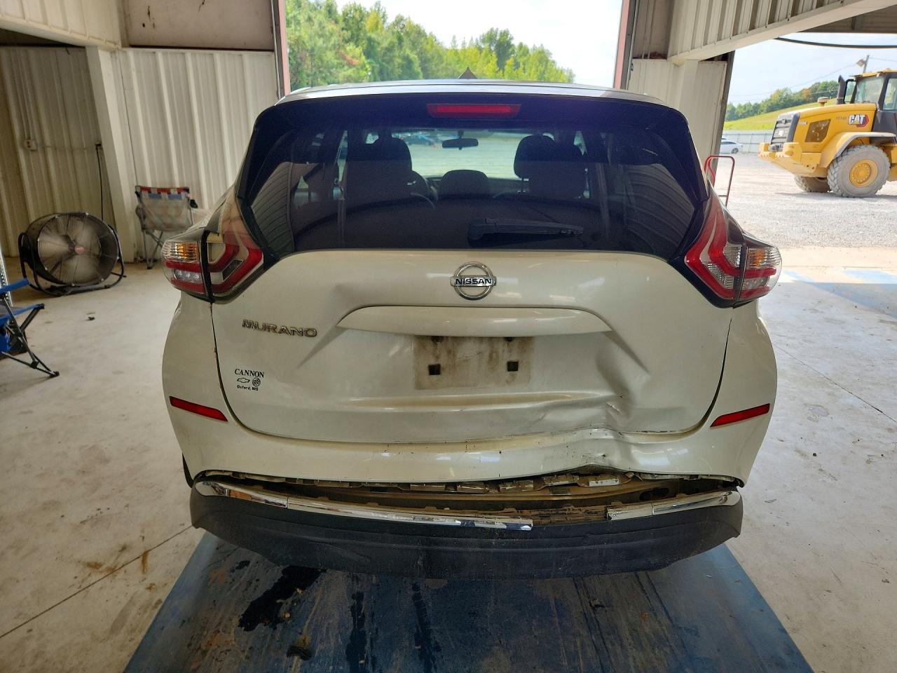 2015 Nissan Murano S White vin: 5N1AZ2MG3FN272661