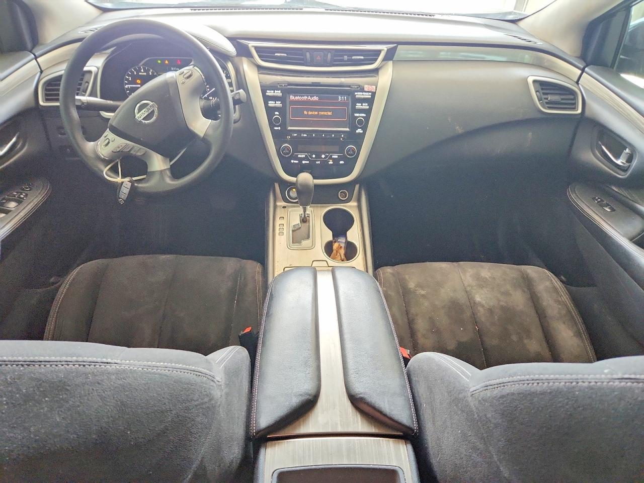 2015 Nissan Murano S White vin: 5N1AZ2MG3FN272661