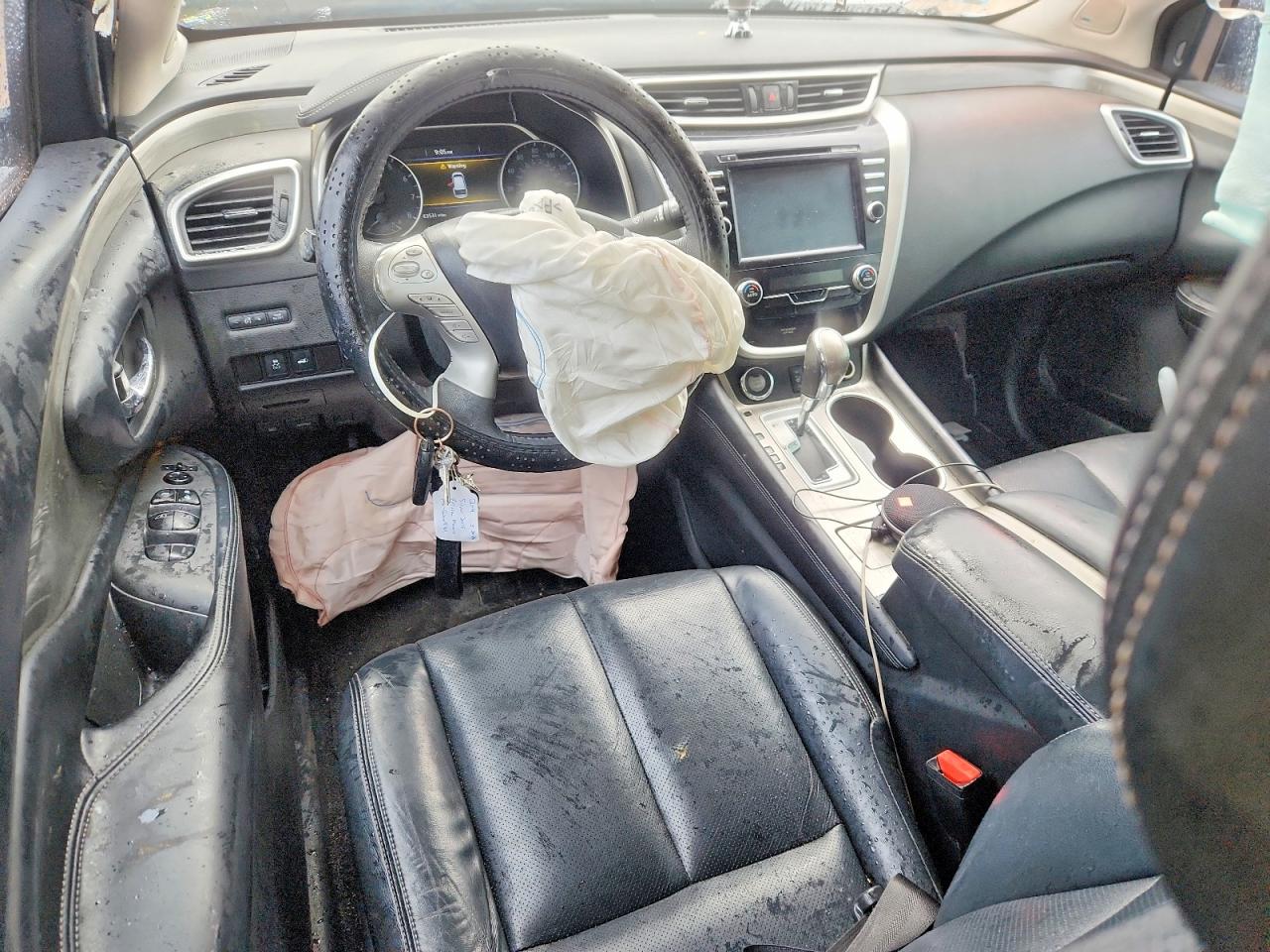 2015 Nissan Murano Sl Серебряный vin: 5N1AZ2MG3FN289900