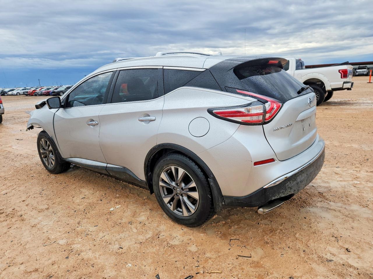 2015 Nissan Murano Sl Серебряный vin: 5N1AZ2MG3FN289900