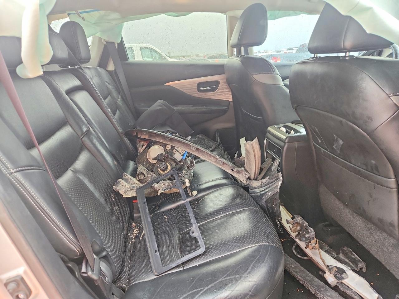 2015 Nissan Murano Sl Серебряный vin: 5N1AZ2MG3FN289900