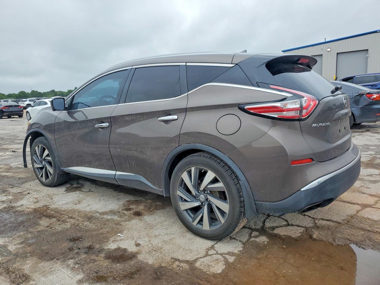 2015 Nissan Murano Platinum Brown vin: 5N1AZ2MG3FN290948
