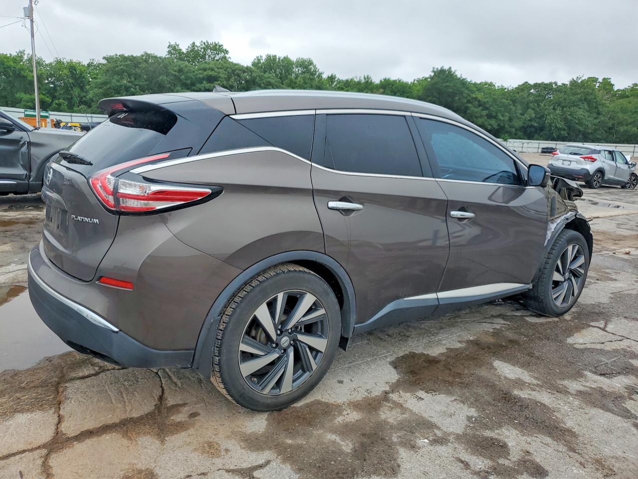 2015 Nissan Murano Platinum Brown vin: 5N1AZ2MG3FN290948