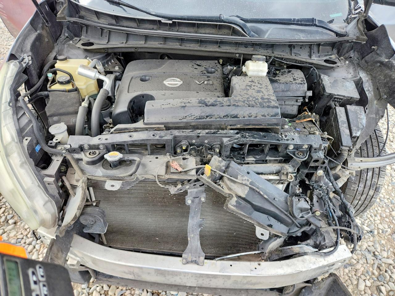 2017 Nissan Murano S Серый vin: 5N1AZ2MG3HN129082