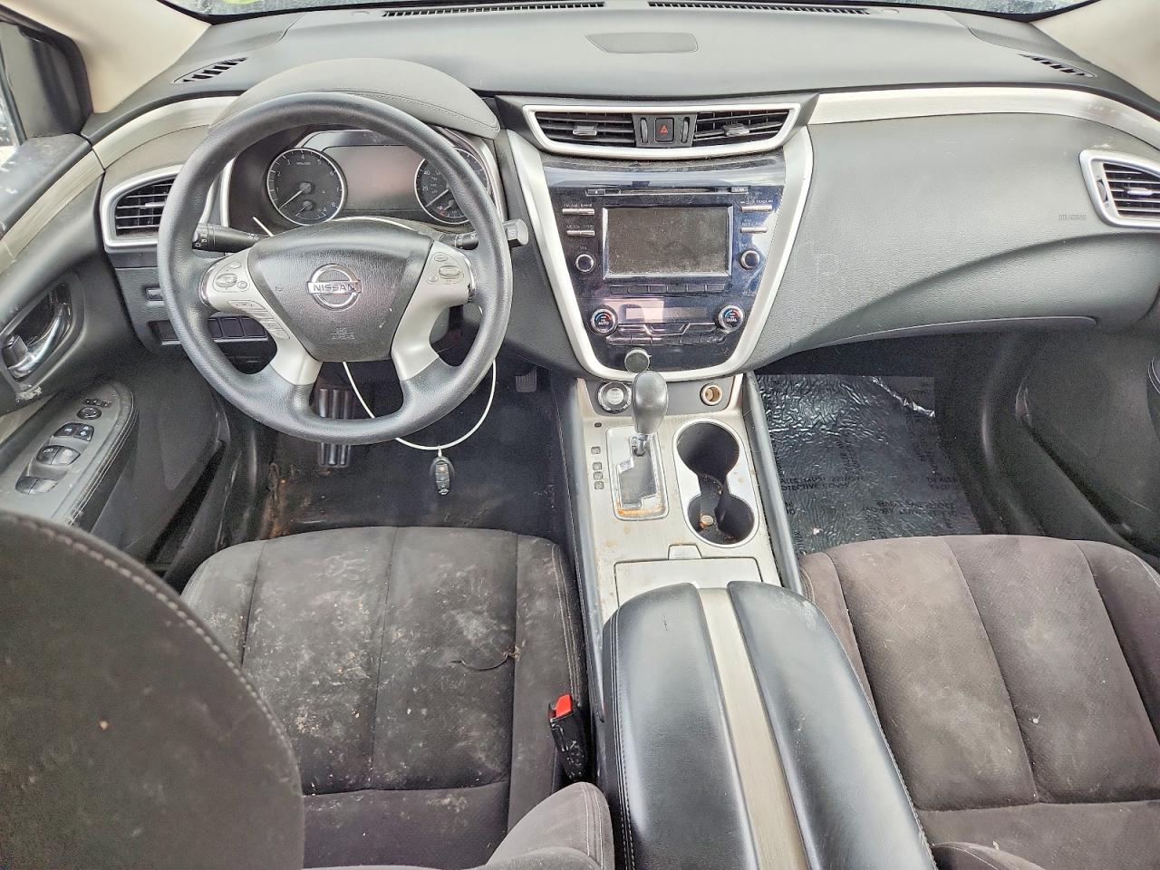 2017 Nissan Murano S Серый vin: 5N1AZ2MG3HN129082