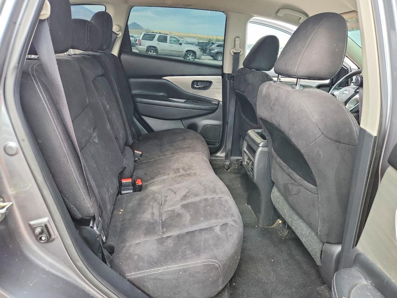 2017 Nissan Murano S Серый vin: 5N1AZ2MG3HN129082