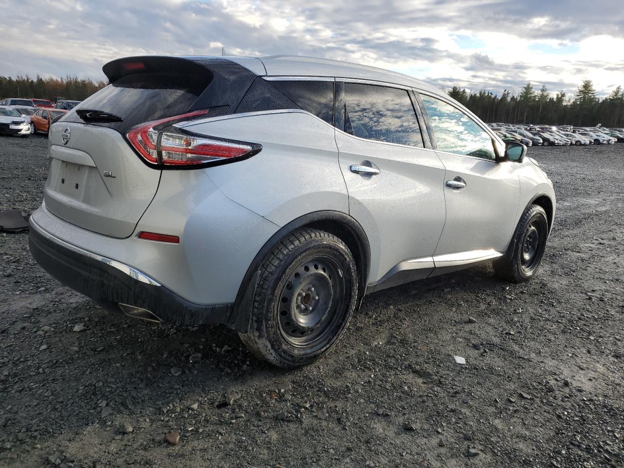 2018 Nissan Murano S Серый vin: 5N1AZ2MG3JN202702