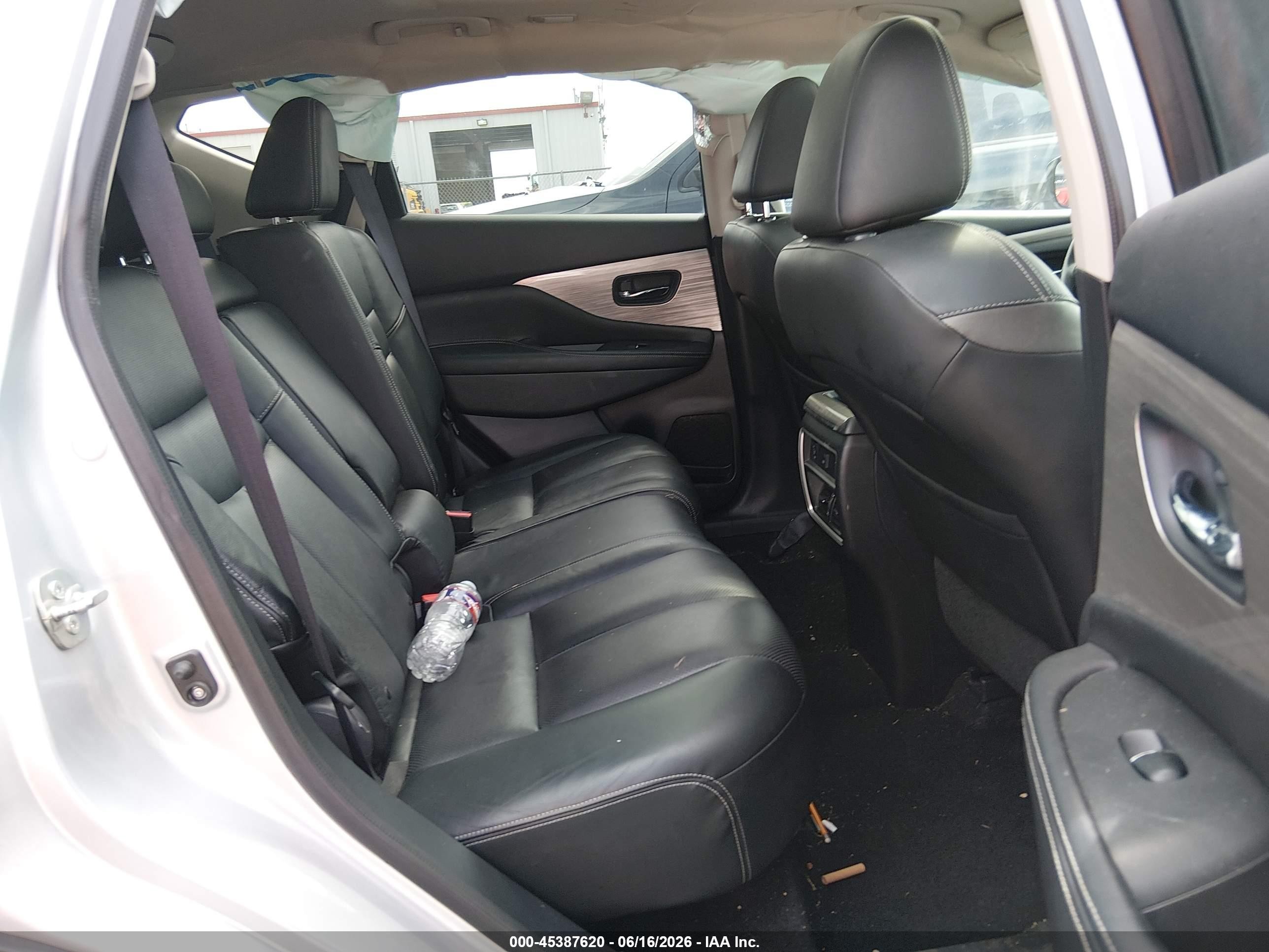 2015 Nissan Murano Platinum Silver vin: 5N1AZ2MG4FN210637