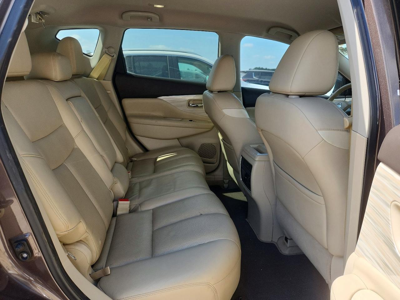 2015 Nissan Murano Sl Brown vin: 5N1AZ2MG4FN225879
