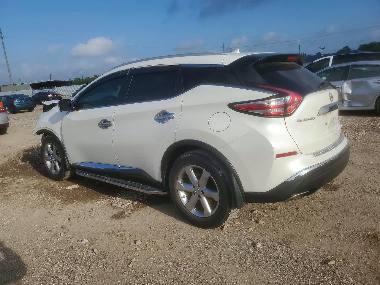 2015 Nissan Murano Platinum White vin: 5N1AZ2MG4FN229124