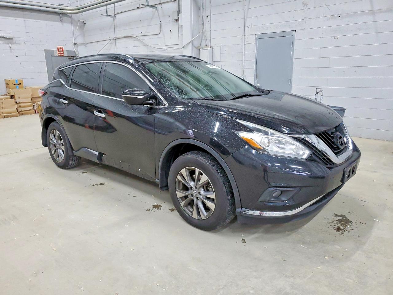 2015 Nissan Murano Sv Black vin: 5N1AZ2MG4FN238079