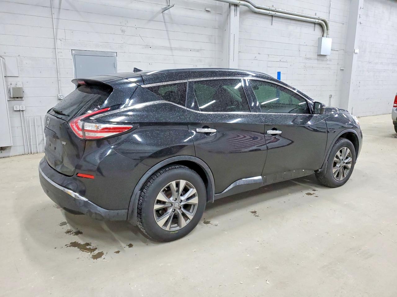 2015 Nissan Murano Sv Black vin: 5N1AZ2MG4FN238079