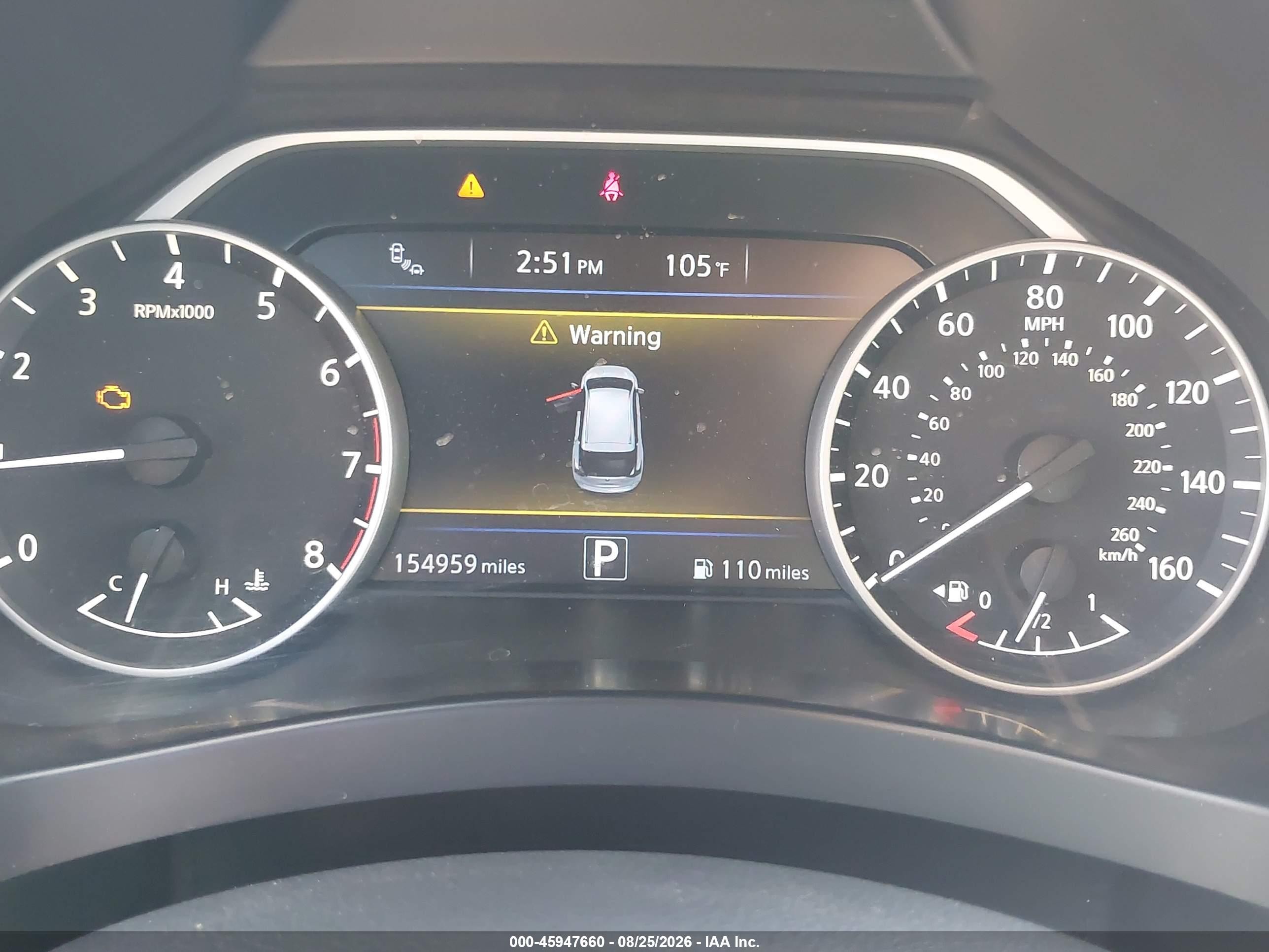 2015 Nissan Murano Sl Черный vin: 5N1AZ2MG4FN251446