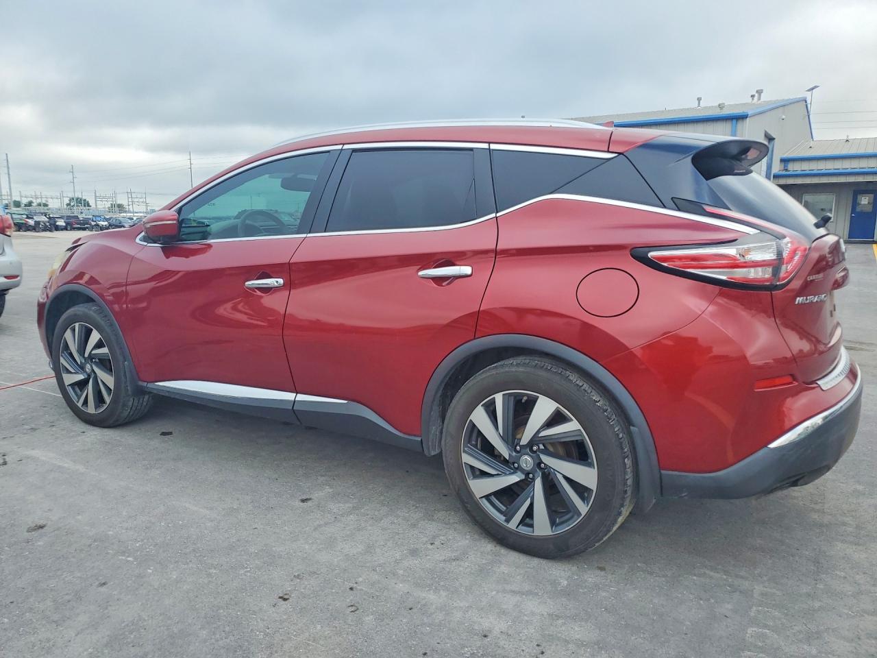 2015 Nissan Murano Platinum Maroon vin: 5N1AZ2MG4FN259708