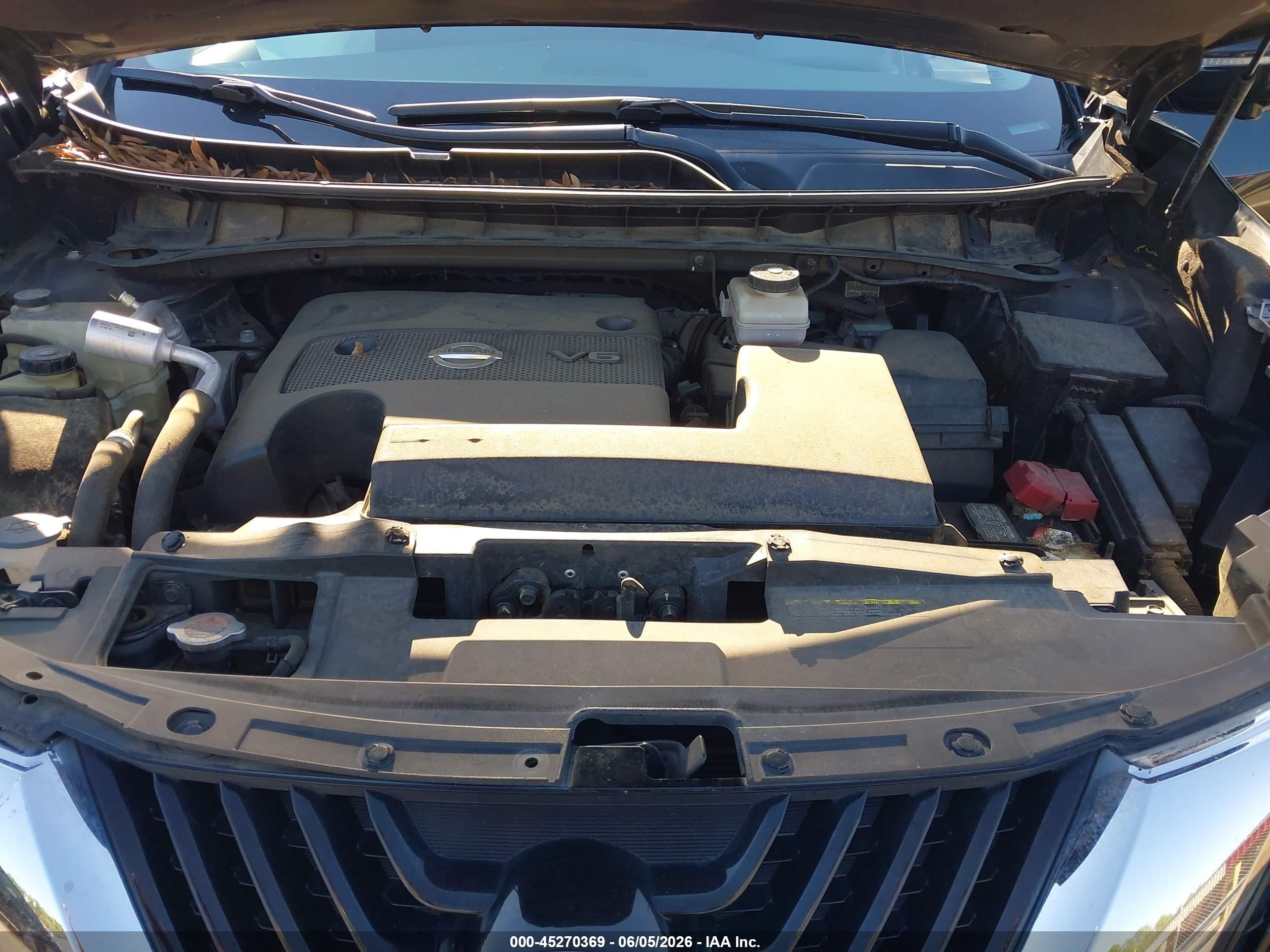 2015 Nissan Murano Sl Black vin: 5N1AZ2MG4FN262866