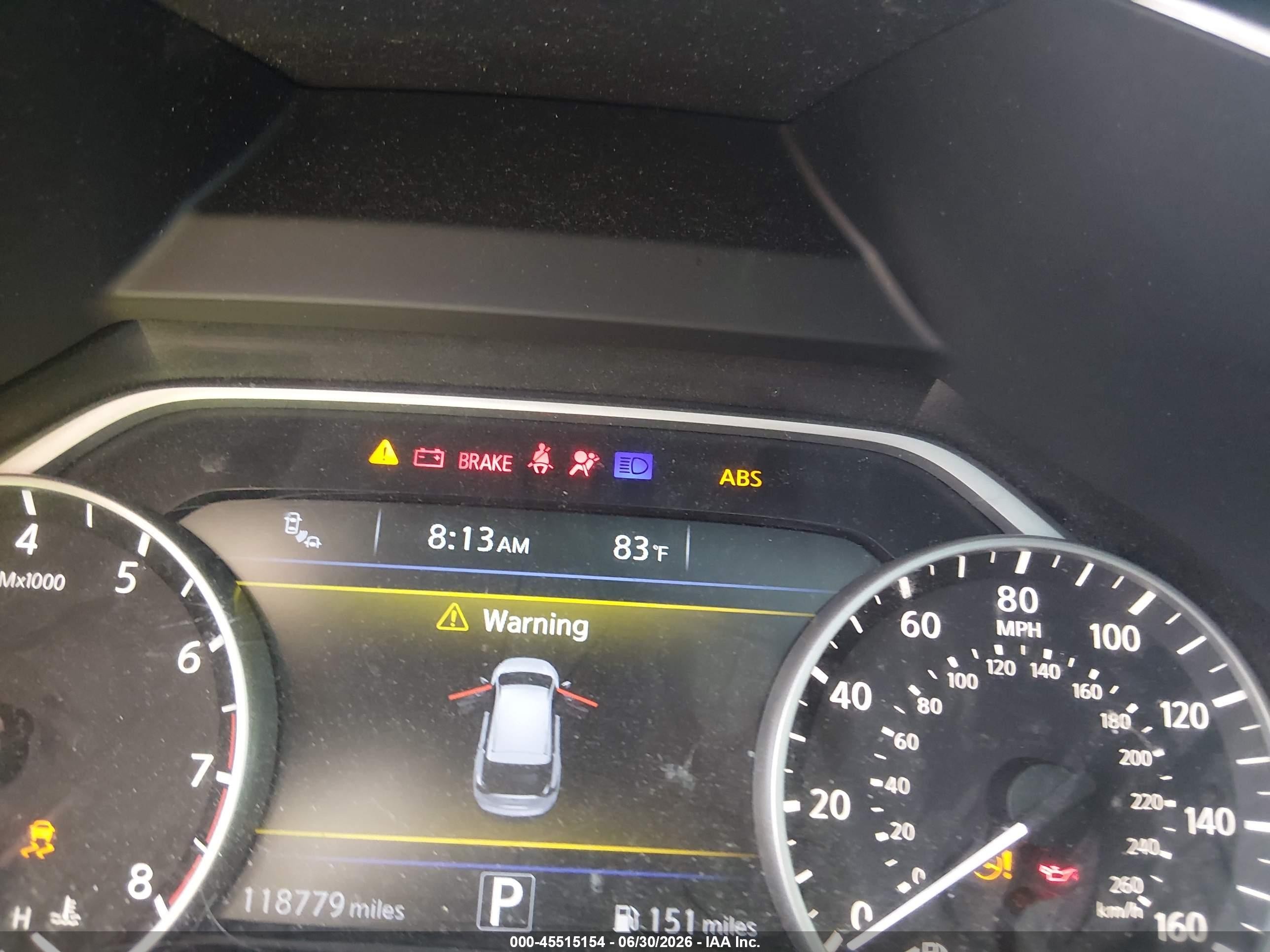 2015 Nissan Murano Sl Gray vin: 5N1AZ2MG4FN292076