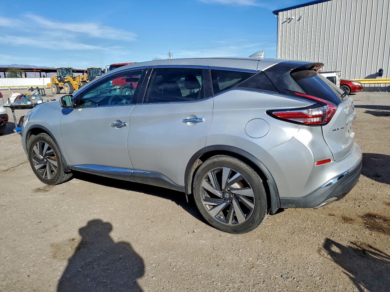 2017 Nissan Murano S White vin: 5N1AZ2MG4HN149096