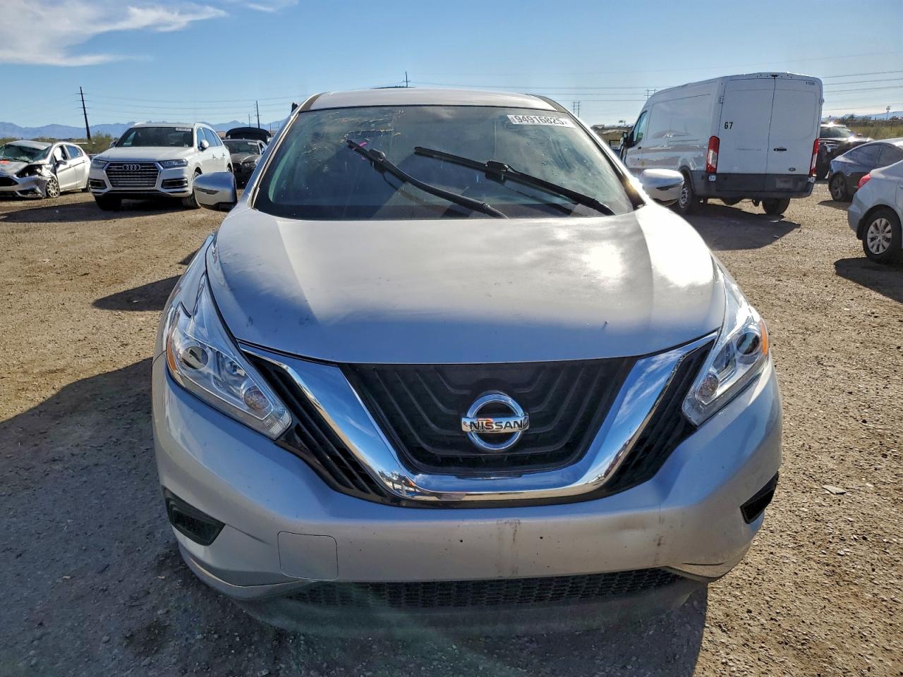 2017 Nissan Murano S White vin: 5N1AZ2MG4HN149096
