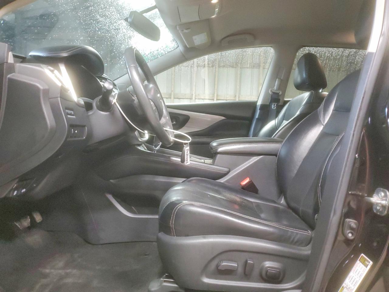 2017 Nissan Murano Sl Black vin: 5N1AZ2MG4HN189002