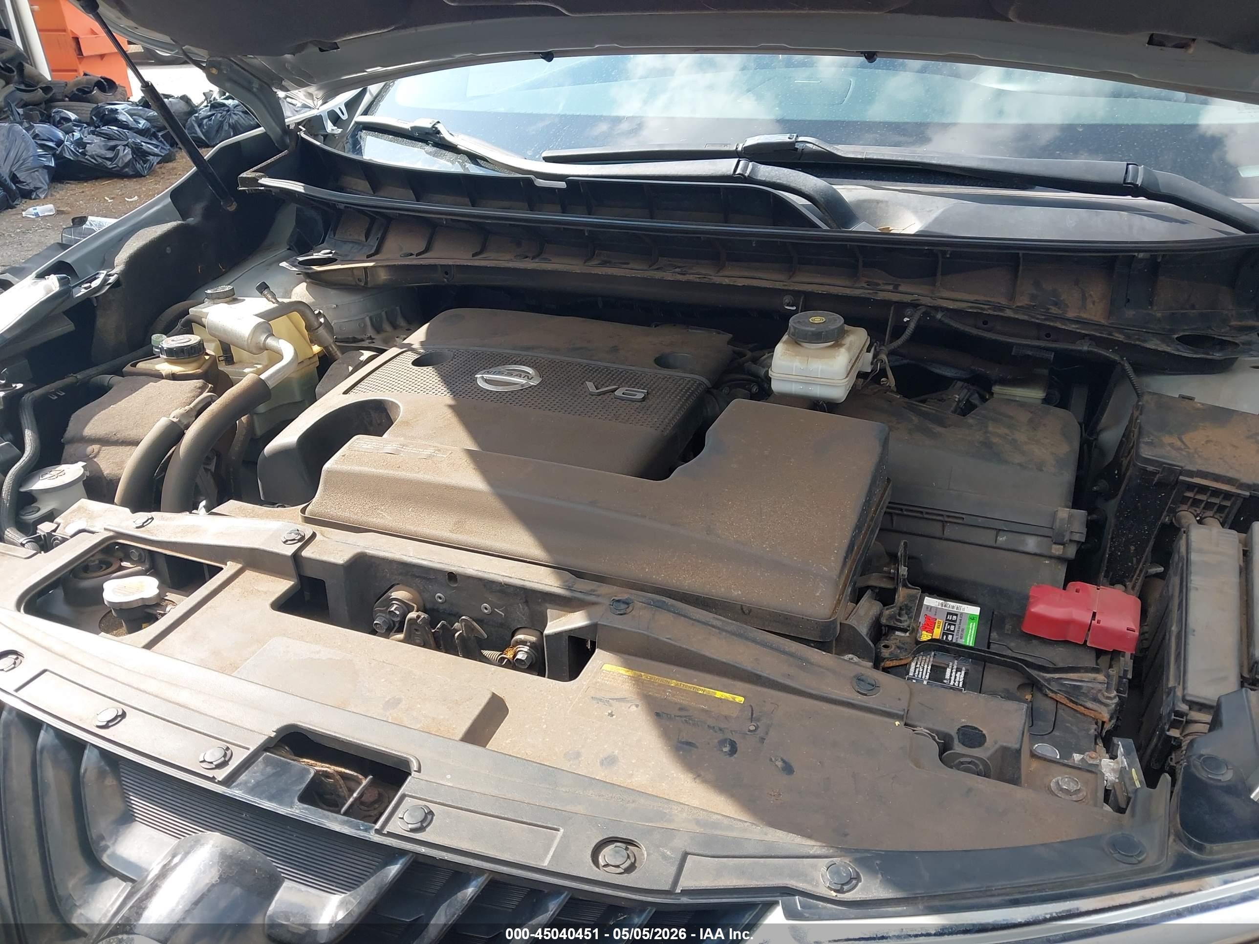 2015 Nissan Murano Sv Silver vin: 5N1AZ2MG5FN208783