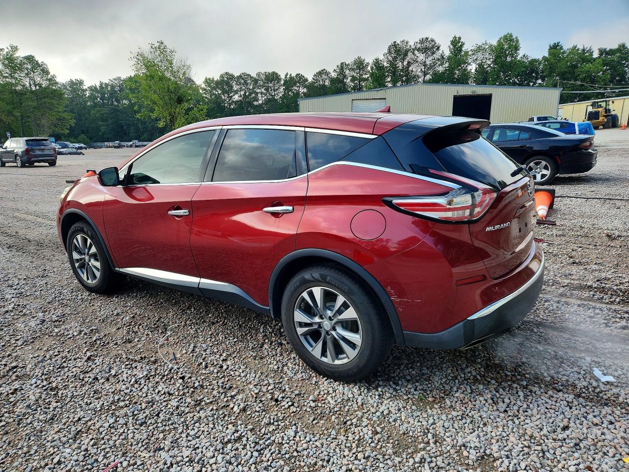 2015 Nissan Murano S Burgundy vin: 5N1AZ2MG5FN220478