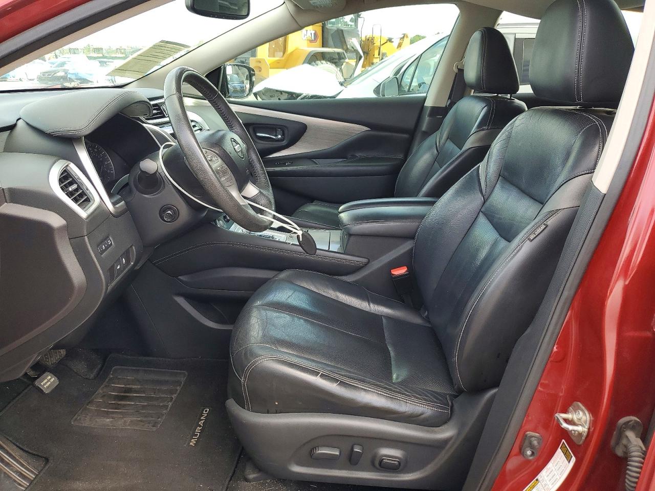 2015 Nissan Murano Platinum Красный vin: 5N1AZ2MG5FN229729