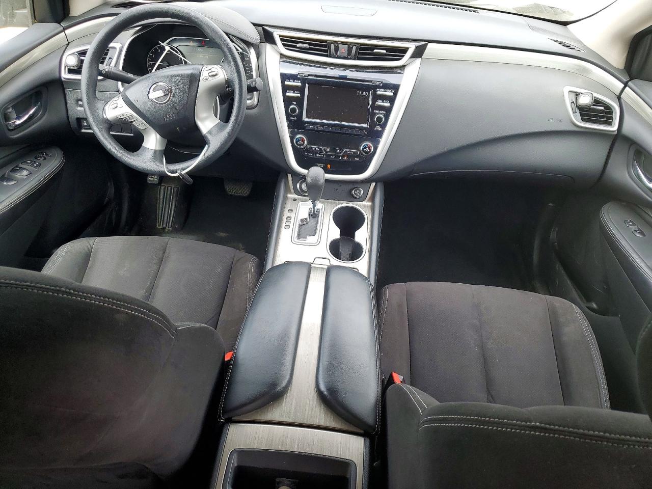 2015 Nissan Murano S Серый vin: 5N1AZ2MG5FN254758