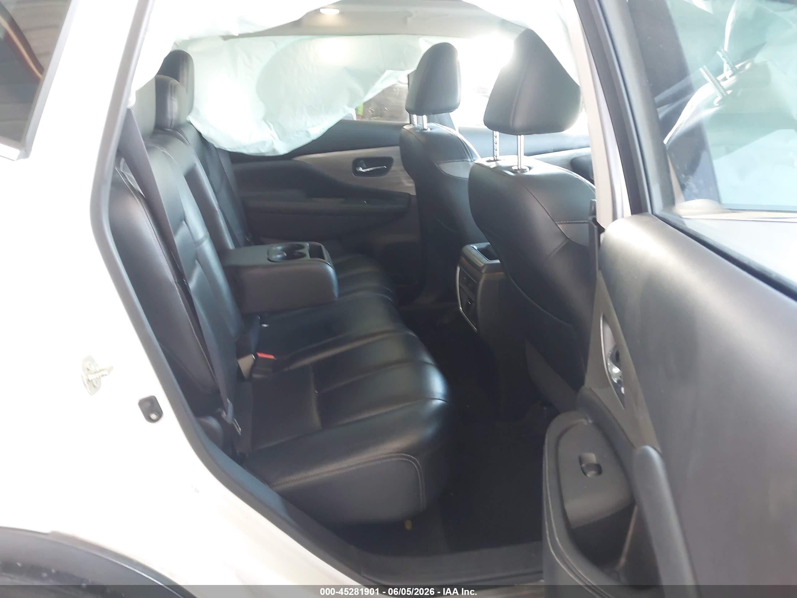 2015 Nissan Murano Platinum White vin: 5N1AZ2MG5FN257871