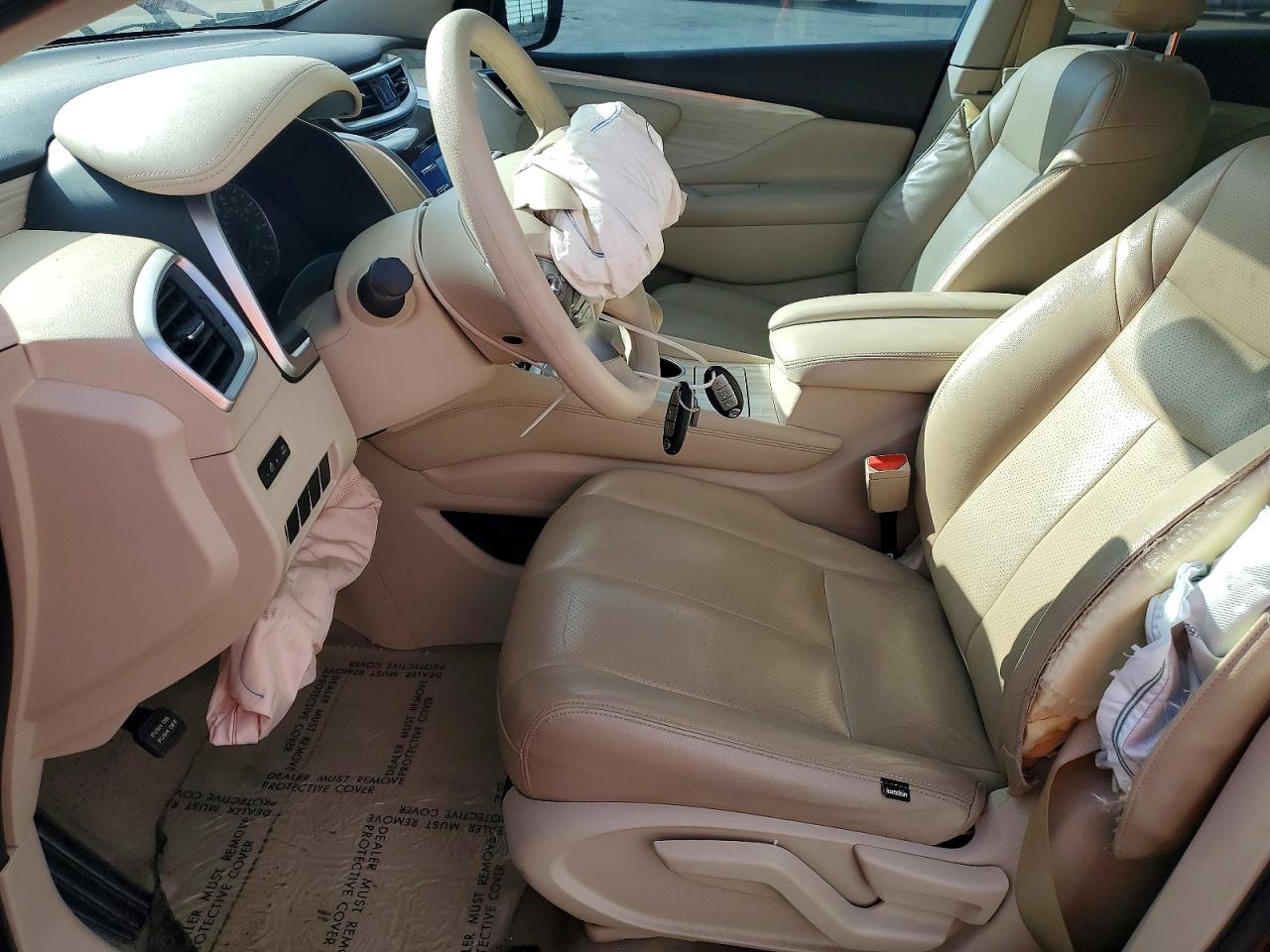 2015 Nissan Murano S Burgundy vin: 5N1AZ2MG5FN264108