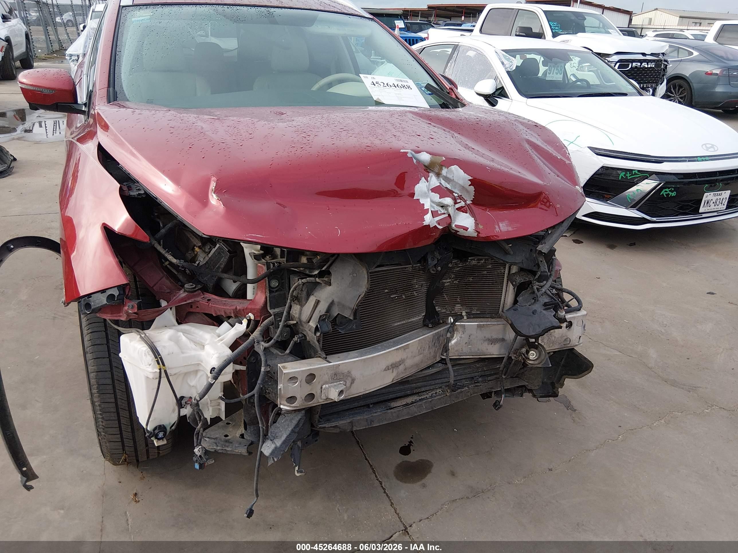 2015 Nissan Murano Platinum/s/sl/sv Maroon vin: 5N1AZ2MG5FN285816