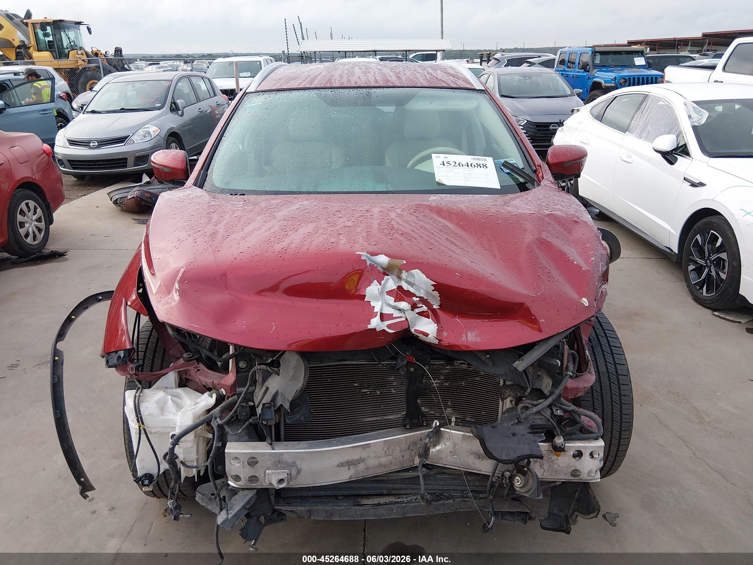 2015 Nissan Murano Platinum/s/sl/sv Maroon vin: 5N1AZ2MG5FN285816