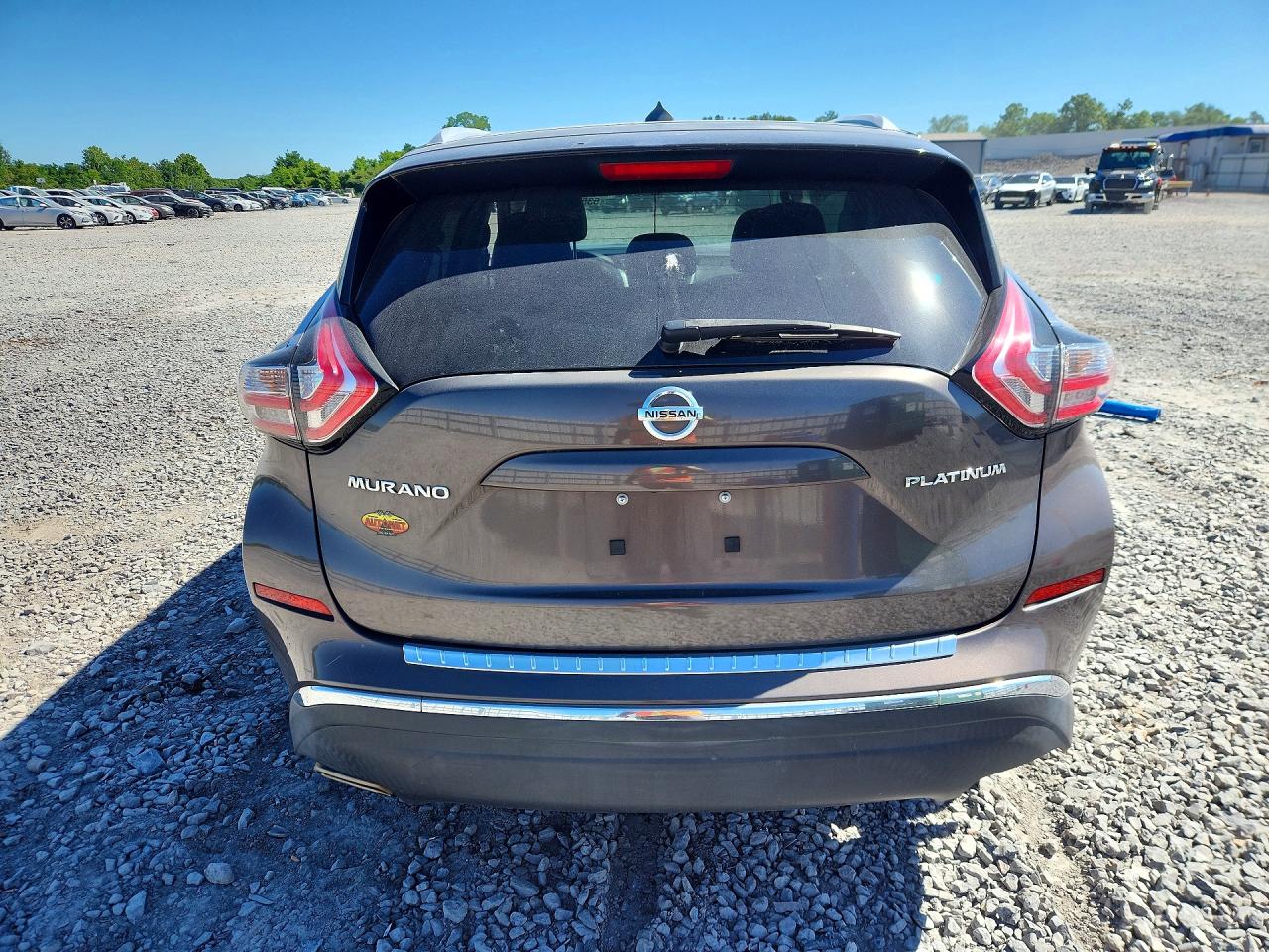 2015 Nissan Murano Platinum Brown vin: 5N1AZ2MG6FN210459