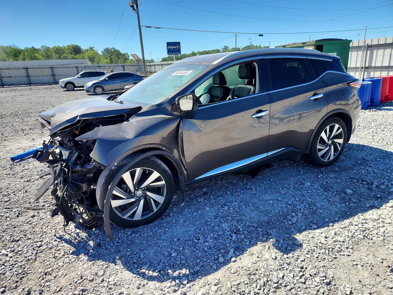 2015 Nissan Murano Platinum Brown vin: 5N1AZ2MG6FN210459