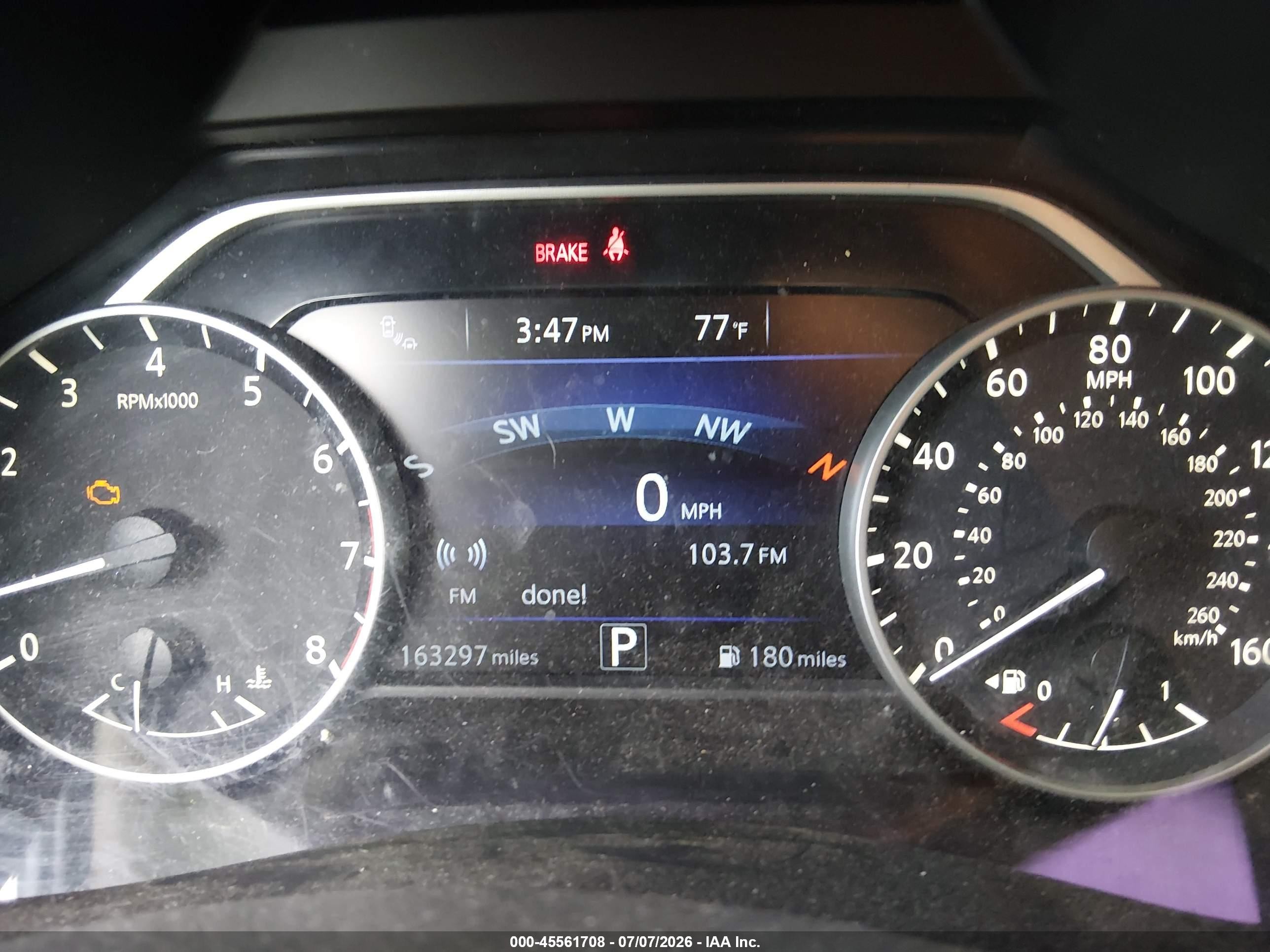 2015 Nissan Murano Sl Gray vin: 5N1AZ2MG6FN218903