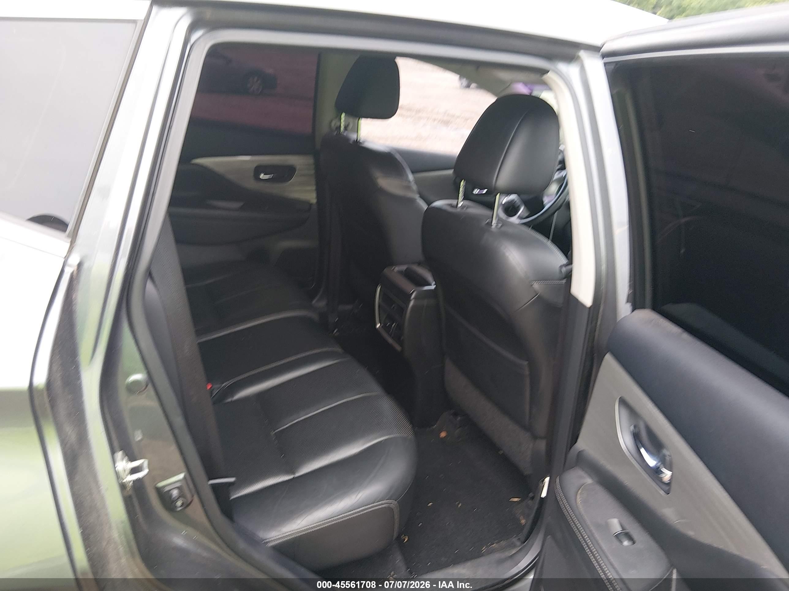 2015 Nissan Murano Sl Gray vin: 5N1AZ2MG6FN218903