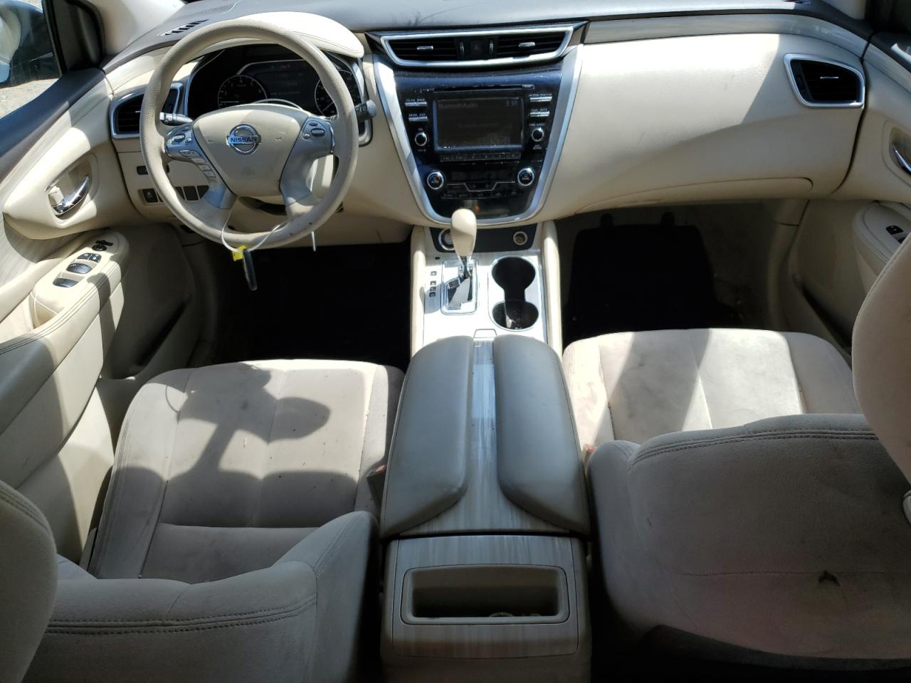 2015 Nissan Murano S White vin: 5N1AZ2MG6FN224006