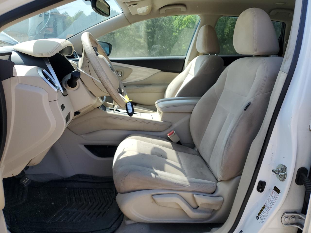 2015 Nissan Murano S White vin: 5N1AZ2MG6FN224006