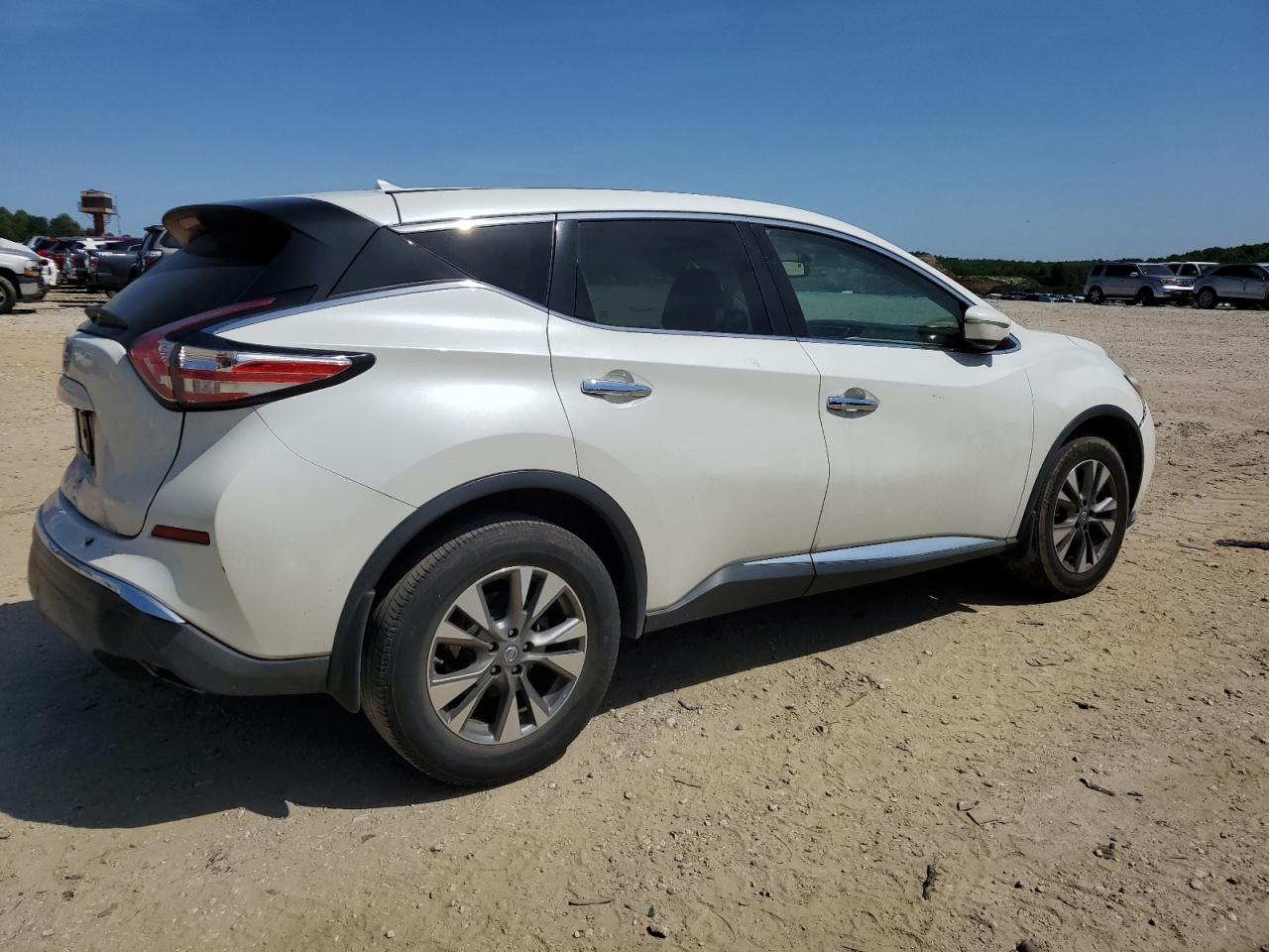 2015 Nissan Murano S White vin: 5N1AZ2MG6FN224006