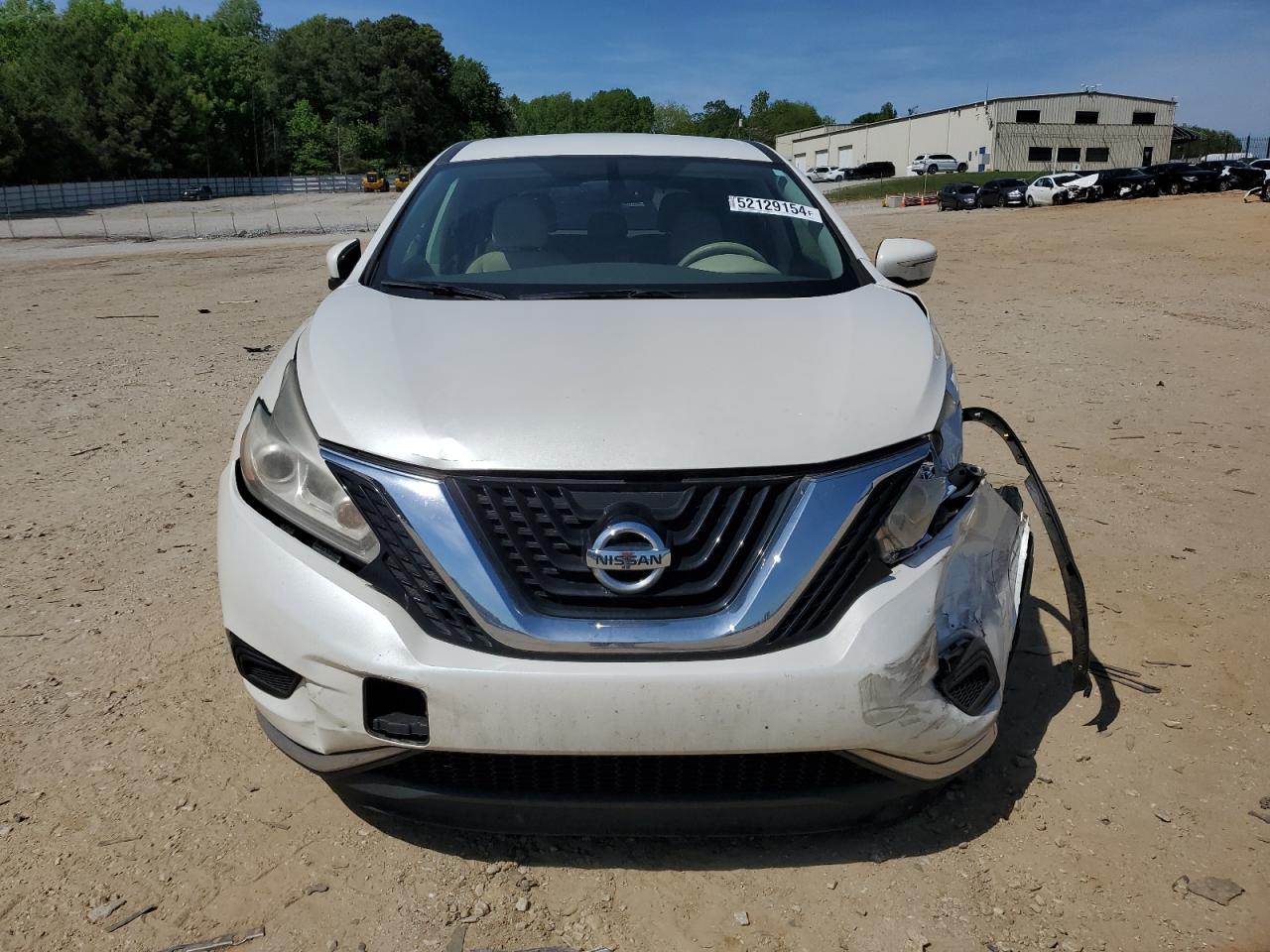 2015 Nissan Murano S White vin: 5N1AZ2MG6FN224006