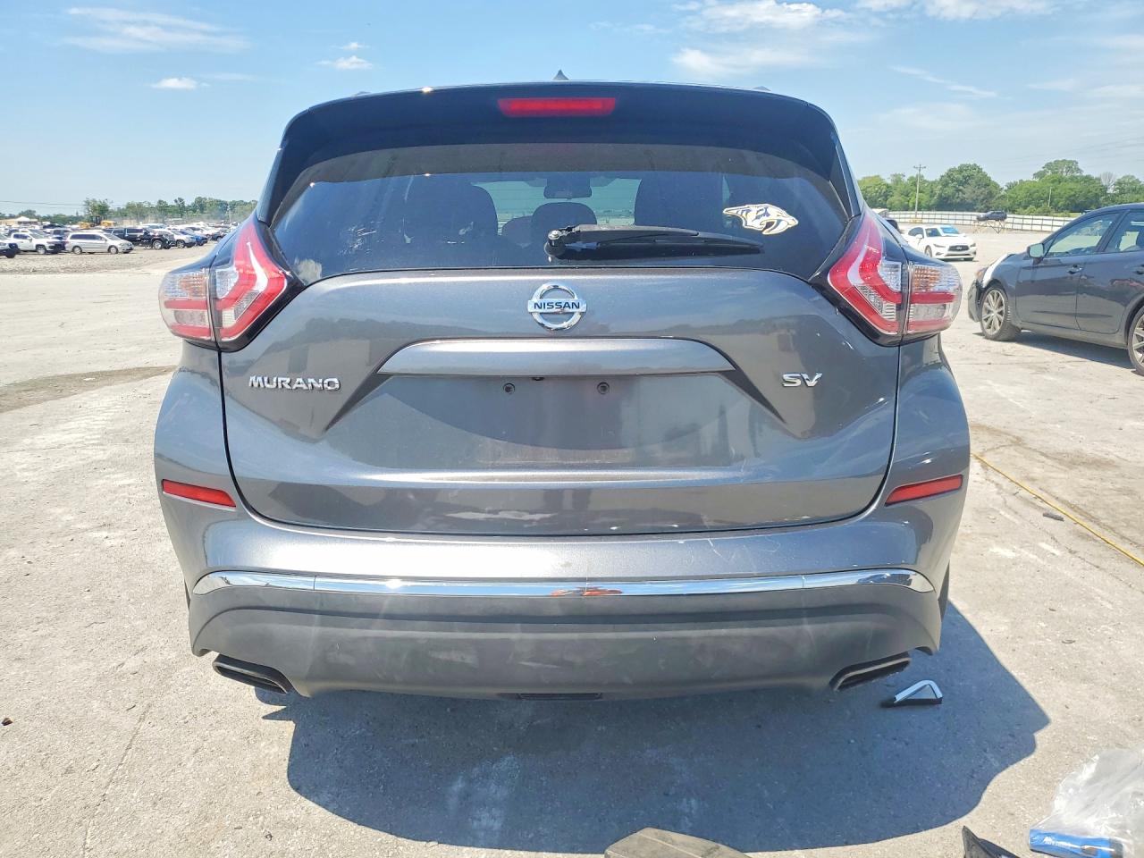 2015 Nissan Murano Sv Gray vin: 5N1AZ2MG6FN224328