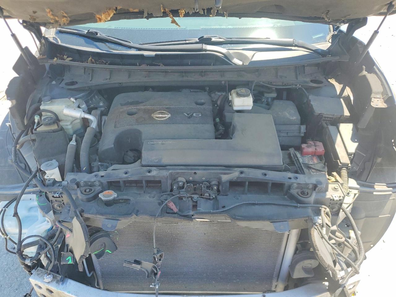 2015 Nissan Murano Sv Gray vin: 5N1AZ2MG6FN224328
