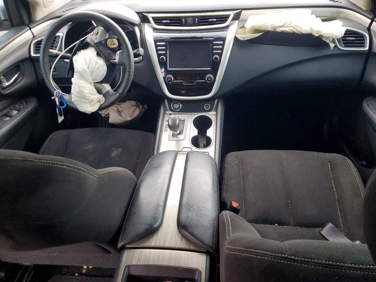 2015 Nissan Murano Sv Silver vin: 5N1AZ2MG6FN244806