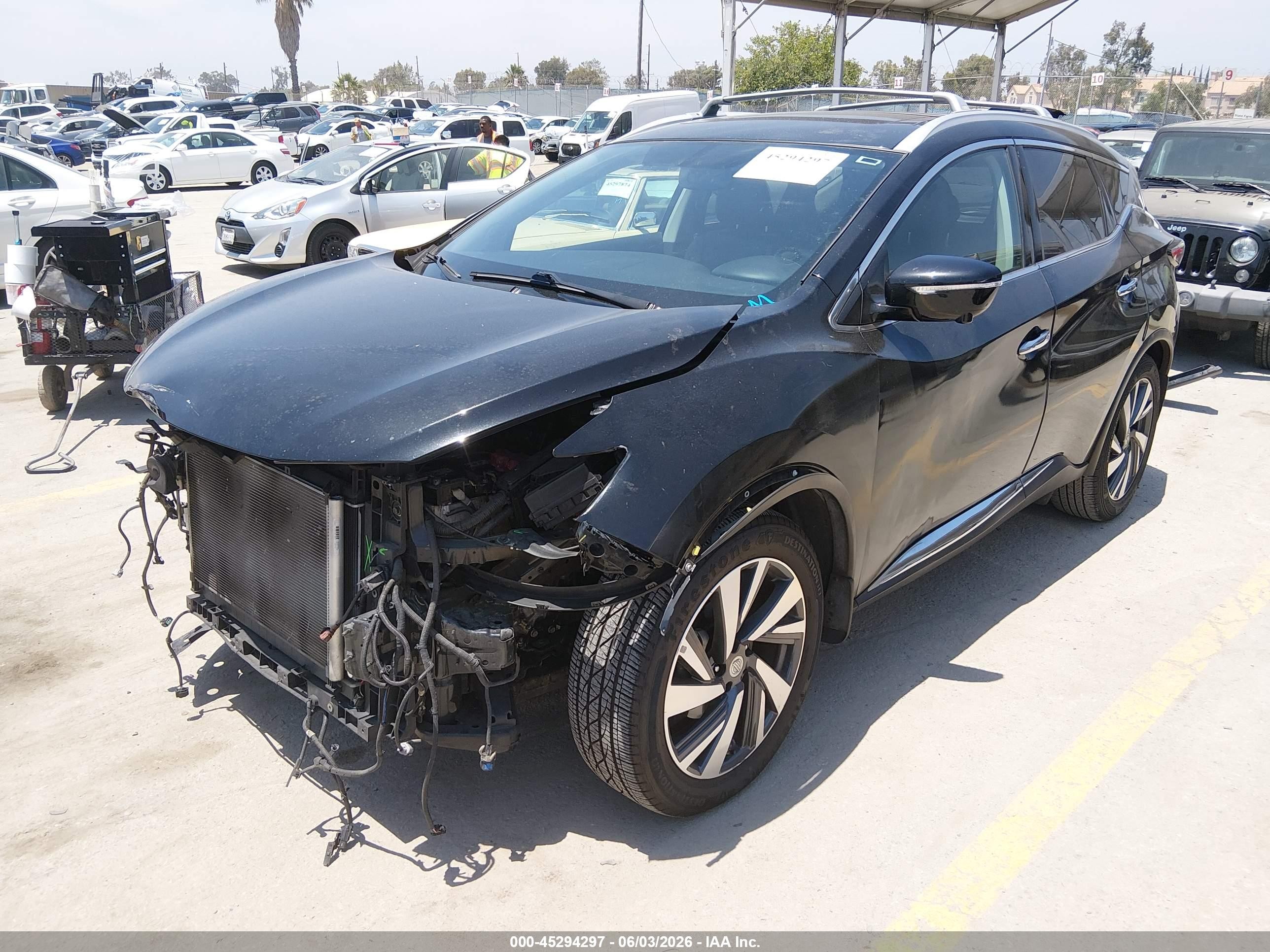 2015 Nissan Murano Platinum Black vin: 5N1AZ2MG6FN260262