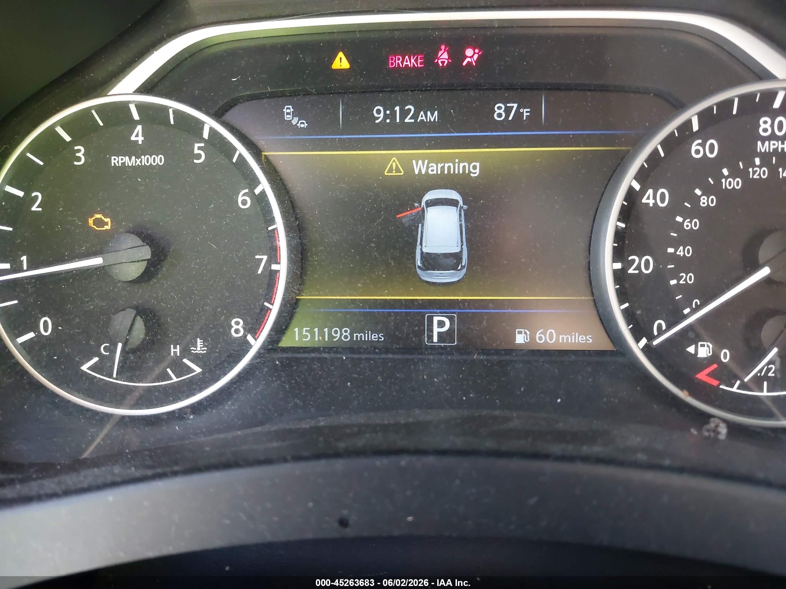 2015 Nissan Murano Platinum Белый vin: 5N1AZ2MG7FN252476